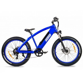 Электровелосипед электрофэтбайк Медведь 2.0 HD 750 синий